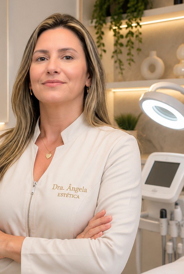 Angela Lima Pinheiro na clínica Estetic Life, em Icaraí, Niterói